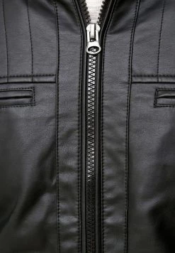 INDICODE JEANS BROOK - Veste En Similicuir - Black -INDICODE Ventes 40428052f1d84c728afad249d04fea6b