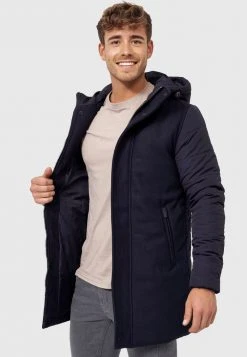 INDICODE JEANS Parka - Navy -INDICODE Ventes 40b23242aed44c669b4cb41434a76f62