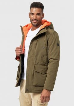 INDICODE JEANS WATERS - Parka - Army -INDICODE Ventes 41b90df259ba4ae6bda85861925b4251