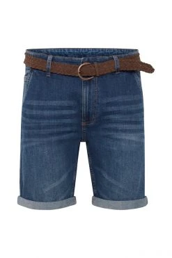 INDICODE JEANS IDQUINCY - Short En Jean - Blue