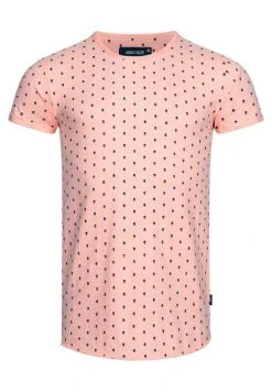 INDICODE JEANS BATCHNORD - T-shirt Imprimé - Coral Cloud