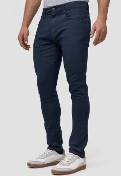 INDICODE JEANS MILOS - Jean Slim - Navy -INDICODE Ventes 43c5ef913e354d12b3d1d26d44eb5ee3