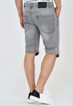 INDICODE JEANS LEON - Short En Jean - Lt Grey -INDICODE Ventes 45cdacbd15ef4526988d310a389af434