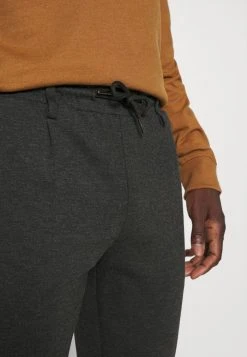 INDICODE JEANS EBERLEIN WITH ROLLED UP - Pantalon Classique - Raven -INDICODE Ventes 47104d02a7564539b0d837c2e06f53b7