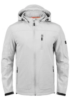 INDICODE JEANS IDDEEGAN - Veste Mi-saison - Light Grey -INDICODE Ventes 48d9b5d3fe14481792c5031390c156ba