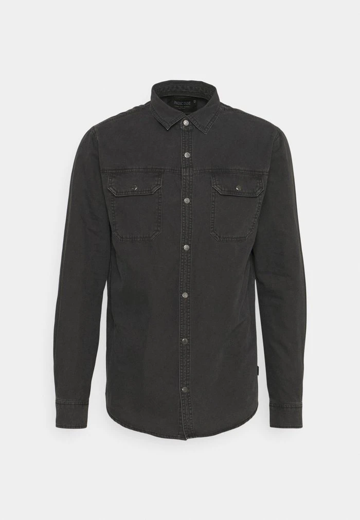 WATSON - Chemise - black INDICODE JEANS WATSON - Chemise - Black -INDICODE Ventes 48fb72bf6ebc415a8229cd919b630408