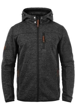 INDICODE JEANS IDGROSVENOR - Sweat à Capuche Zippé - Charcoal -INDICODE Ventes 4a37f5b39f4e4f3696569eb1bd24fda6