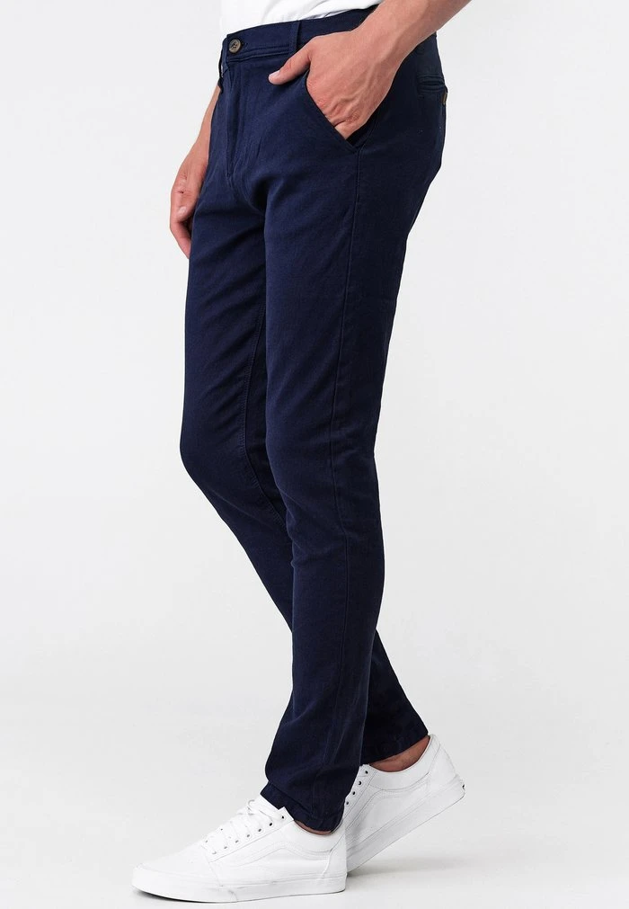 BUCKNER - Chino - navy INDICODE JEANS BUCKNER - Chino - Navy -INDICODE Ventes 4a9b0c407fc04b0e95675e37af6eaad6