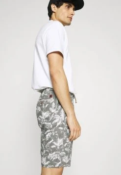 INDICODE JEANS RIVERA - Short - Pewter -INDICODE Ventes 4af0eaab09f847259c8a3ea0fa35351a