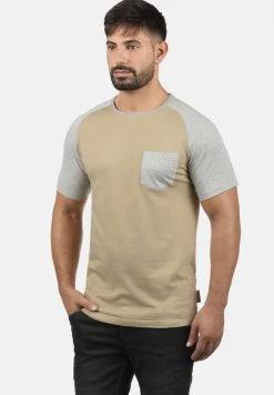 INDICODE JEANS IDGRESHAM - T-shirt Imprimé - Sand