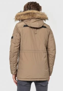 INDICODE JEANS CARPELAN - Veste D'hiver - Khaki -INDICODE Ventes 4b1c482c9db84588a32273daca6e7ce7