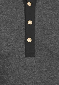 INDICODE JEANS IDWINSTON - T-shirt à Manches Longues - Charcoal/black -INDICODE Ventes 4ca8d7ef2ec84e2faa3e246a257eb82d