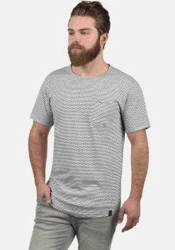 INDICODE JEANS IDALBIN - T-shirt Imprimé - Black