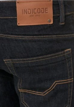 INDICODE JEANS CUBA CADEN - Short En Jean - Dark-blue Denim -INDICODE Ventes 4d033970a28849f78b0201ba82417c27