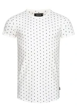 INDICODE JEANS BATCHNORD - T-shirt Imprimé - Marshmellow