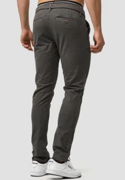 INDICODE JEANS Chino - Dk Grey -INDICODE Ventes 4d35400e96334182b8479f75876232db