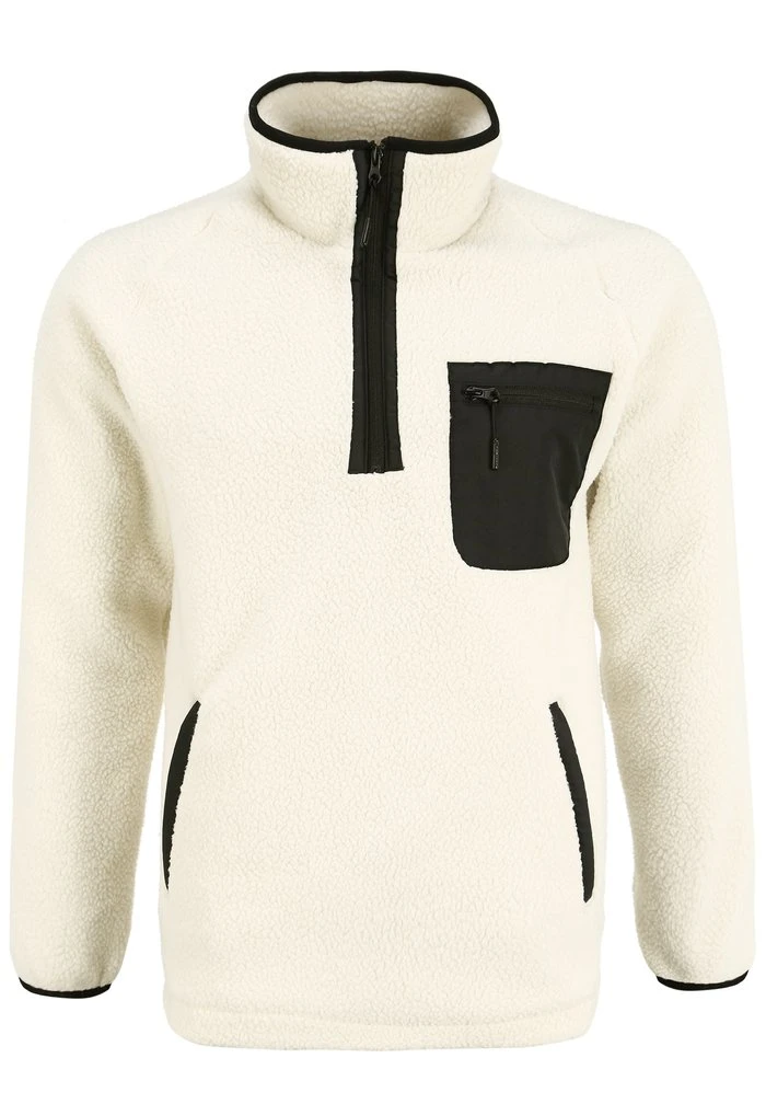 IDTROUT - Veste polaire - white asparagus INDICODE JEANS IDTROUT - Veste Polaire - White Asparagus -INDICODE Ventes 4d3633915a514bea81ed228e55017798