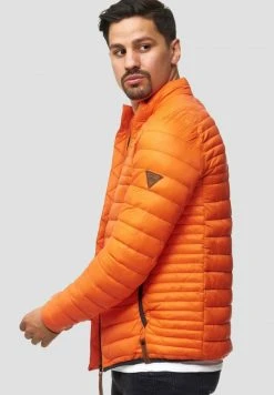 INDICODE JEANS Veste Mi-saison - Orange -INDICODE Ventes 4d48ec8f20504c2aa552126e83855a65
