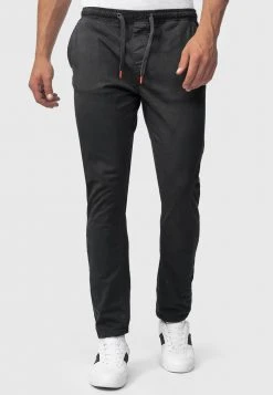 INDICODE JEANS OSBORNE - Pantalon Classique - Black