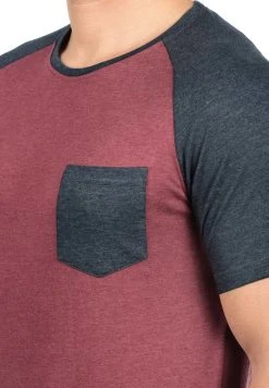 INDICODE JEANS IDGRESHAM - T-shirt Imprimé - Dark Red -INDICODE Ventes 4eb9bfa197924468b81443e6cce067ef