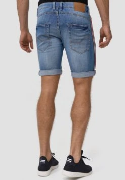 INDICODE JEANS Short En Jean - Blue Wash -INDICODE Ventes 4fd693211b6d4fb696a6cd4af5bbbbc5