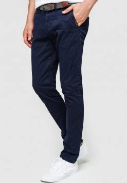 INDICODE JEANS Chino - Navy Mix -INDICODE Ventes 52d5d5f1866b40499369f1434d0f8de0