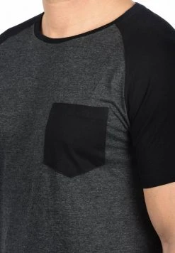 INDICODE JEANS IDGRESHAM - T-shirt Imprimé - Charcoal/black -INDICODE Ventes 5378eb4f2fff4c97a0c31b2c2b8858be