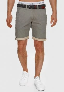 INDICODE JEANS Short - Fog