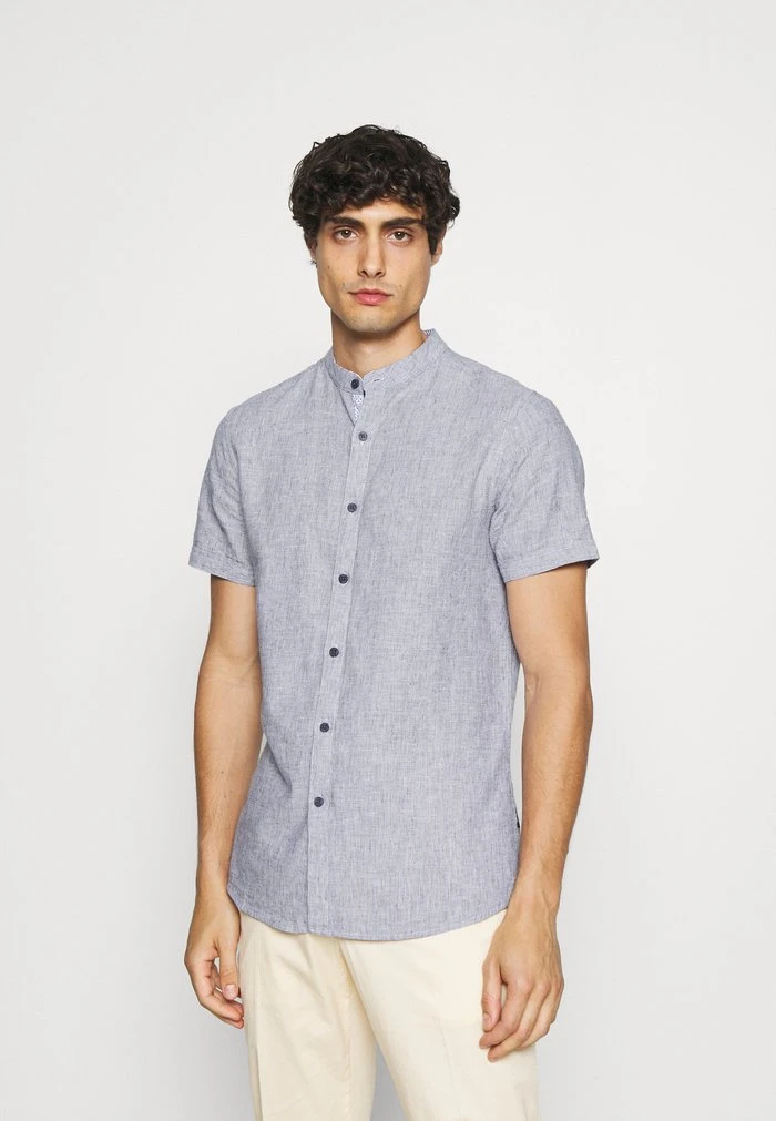 ROGERS - Chemise - grey INDICODE JEANS ROGERS - Chemise - Grey -INDICODE Ventes 53a794a7e5174aec91682f350efdef15