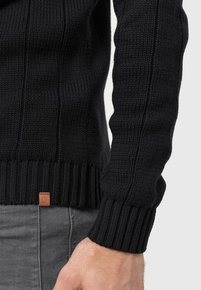 ASPEN - Pullover - black INDICODE JEANS ASPEN - Pullover - Black -INDICODE Ventes 54600c44ce524e07bb485355f298ff66