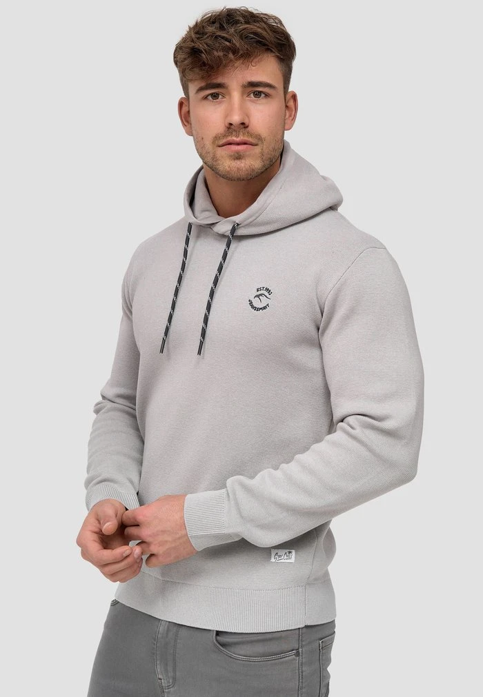 LONGVIEW - Sweatshirt - lt grey mix INDICODE JEANS LONGVIEW - Sweatshirt - Lt Grey Mix -INDICODE Ventes 547027e1b1bb45c382605891096db9e4