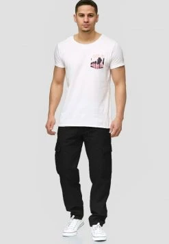 INDICODE JEANS Pantalon Cargo - Black