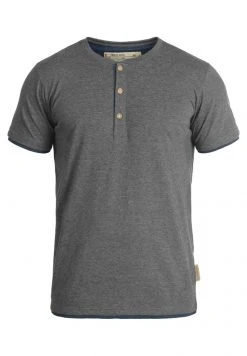 INDICODE JEANS IDTONY - T-shirt Basique - Grey Mix -INDICODE Ventes 5514907e89dc4426a2aedec5fef619ec