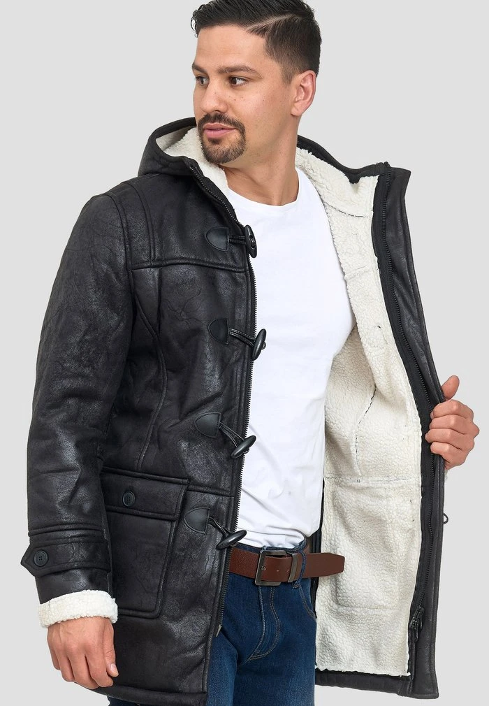 INDICODE JEANS Veste D'hiver - Black 4 INDICODE JEANS Veste D'hiver - Black â Image 4