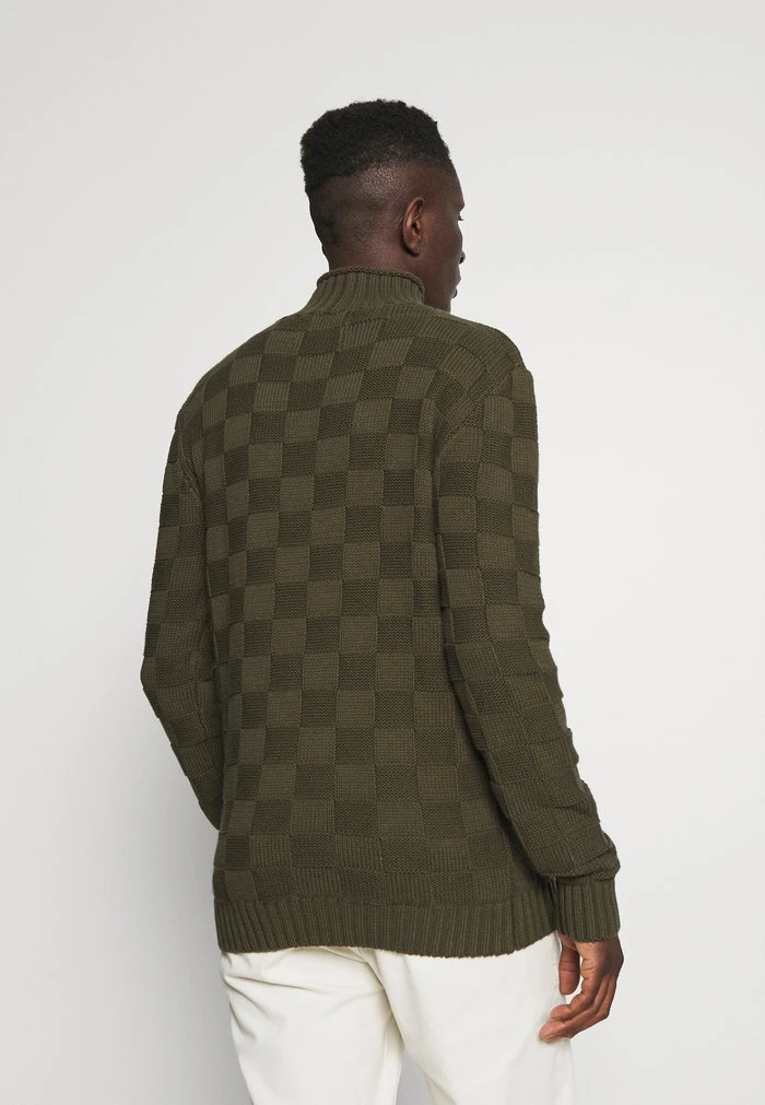 CURTIS - Pullover - army INDICODE JEANS CURTIS - Pullover - Army -INDICODE Ventes 56f1b74b2e6644239b4b3afa2f64887e