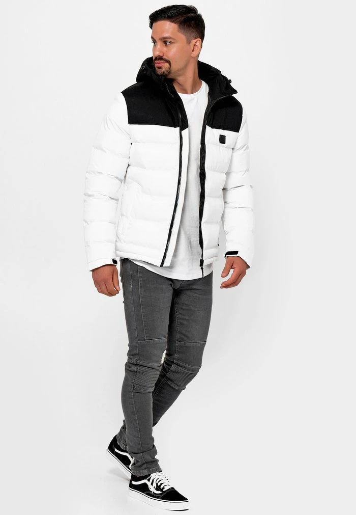 EBERHARDY - Veste d'hiver - offwhite INDICODE JEANS EBERHARDY - Veste D'hiver - Offwhite -INDICODE Ventes 5876fd04e1074da5981d64ea3e5829a8