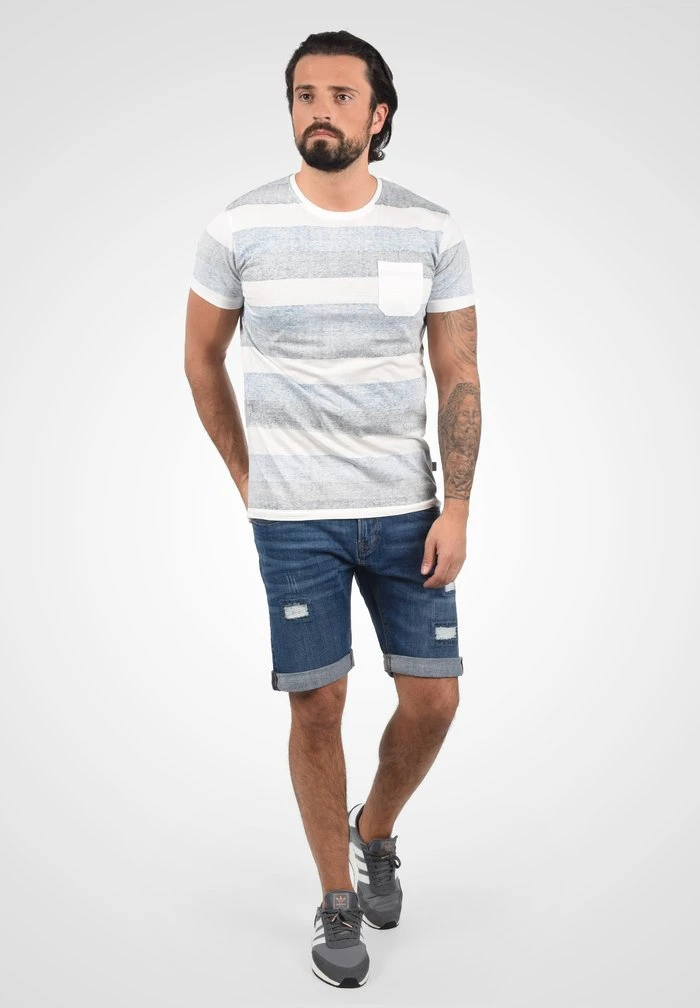 IDHALLOW - Short en jean - blue INDICODE JEANS IDHALLOW - Short En Jean - Blue -INDICODE Ventes 5910c59f751d4affb28c0d71874fe171