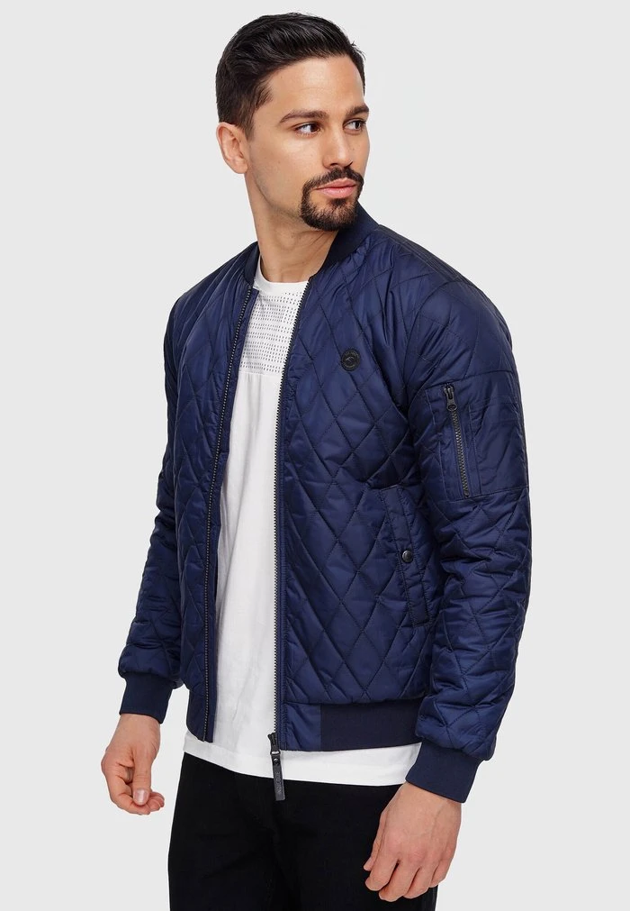 NOVAK - Veste mi-saison - navy INDICODE JEANS NOVAK - Veste Mi-saison - Navy -INDICODE Ventes 5a6b80b09fc14335b6a418f71addfd3a
