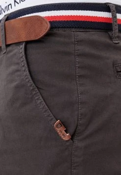 INDICODE JEANS Short - Anthracite -INDICODE Ventes 5b681378236f4295b19b0ae20f84720b