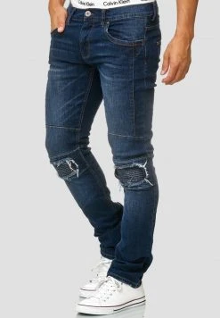INDICODE JEANS NEVADA - Jean Slim - Blue -INDICODE Ventes 5b87206f1fd749d1a4c3ab419c544dce