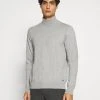 INDICODE JEANS BURNS - Pullover - Mottled Light Grey