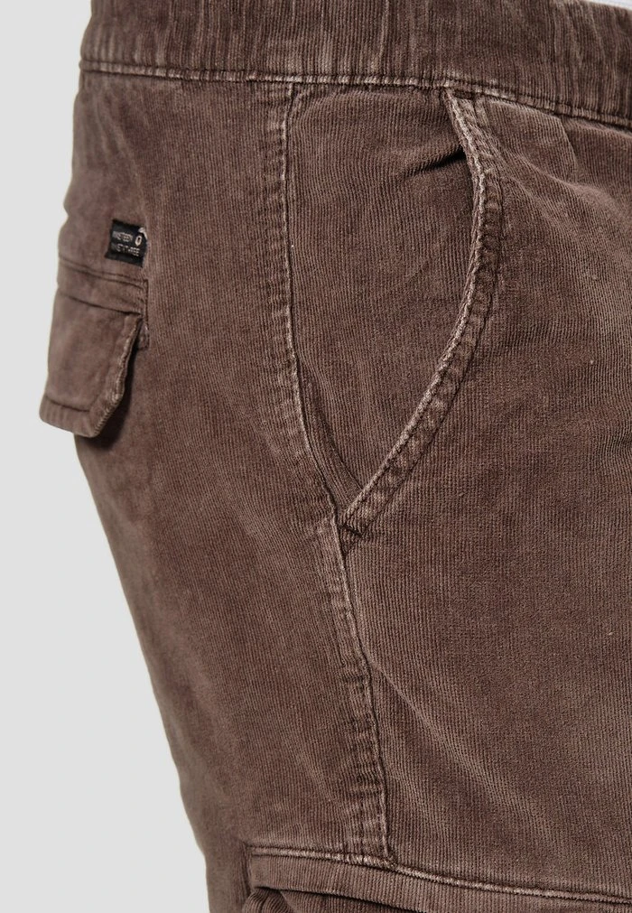 Walker - Pantalon cargo - dark brown INDICODE JEANS Walker - Pantalon Cargo - Dark Brown -INDICODE Ventes 5c637e77df7b400c863cf5c23c548058