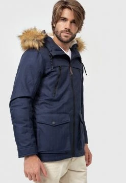 INDICODE JEANS Parka - Navy -INDICODE Ventes 5d3c7b6002c14d3e844e4703ffb5e244