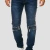 INDICODE JEANS NEVADA - Jean Slim - Blue