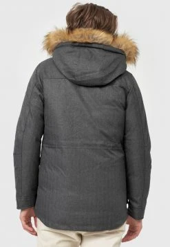 INDICODE JEANS Parka - Charcoal Mix -INDICODE Ventes 5e633eca37854e648cb31e09ab86f527