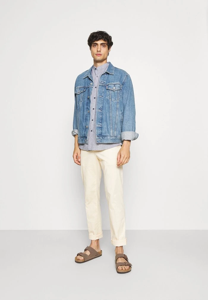 ROGERS - Chemise - grey INDICODE JEANS ROGERS - Chemise - Grey -INDICODE Ventes 5e85b85d3e69425a867f4f280899b763