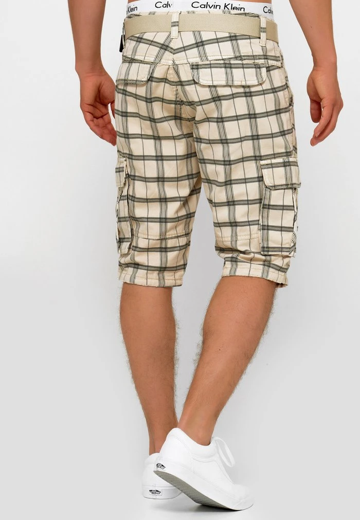 BLIXT - Short - fog check INDICODE JEANS BLIXT - Short - Fog Check -INDICODE Ventes 5f99edfd288c4f95ab732a1df492e99e