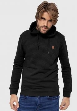 INDICODE JEANS Sweat à Capuche - Black