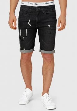 INDICODE JEANS ROBERTS - Short En Jean - Black