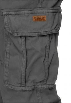 INDICODE JEANS WILLIAM - Pantalon Cargo - Iron 10 INDICODE JEANS WILLIAM - Pantalon Cargo - Iron -INDICODE Ventes 61c0b90da1ea458eaeb815942447908e